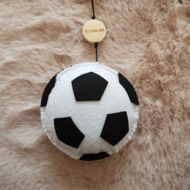 Boxmobiel wolk/ster/voetbal (zwart/creme/groen)