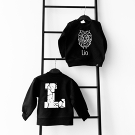 Sweater leeuw geo