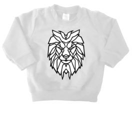 Sweater leeuw geo