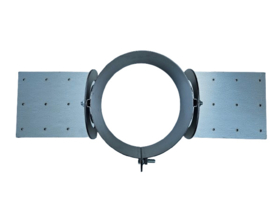ISOTUBE Plus Ø 150/200 mm pig's ear dakbeugel - gegalvaniseerd