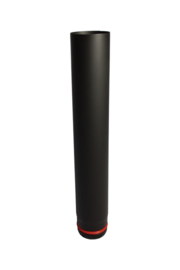 Pelletkachel pijp Ø80mm - 50 cm -Kamin