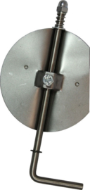 Klepsleutel 145 - 150 mm RVS