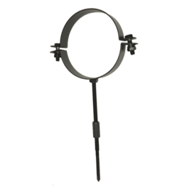 2 mm EW 80 muurbeugel zwart