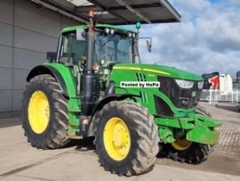 John Deere 6155M, Año 2015, 8.124H