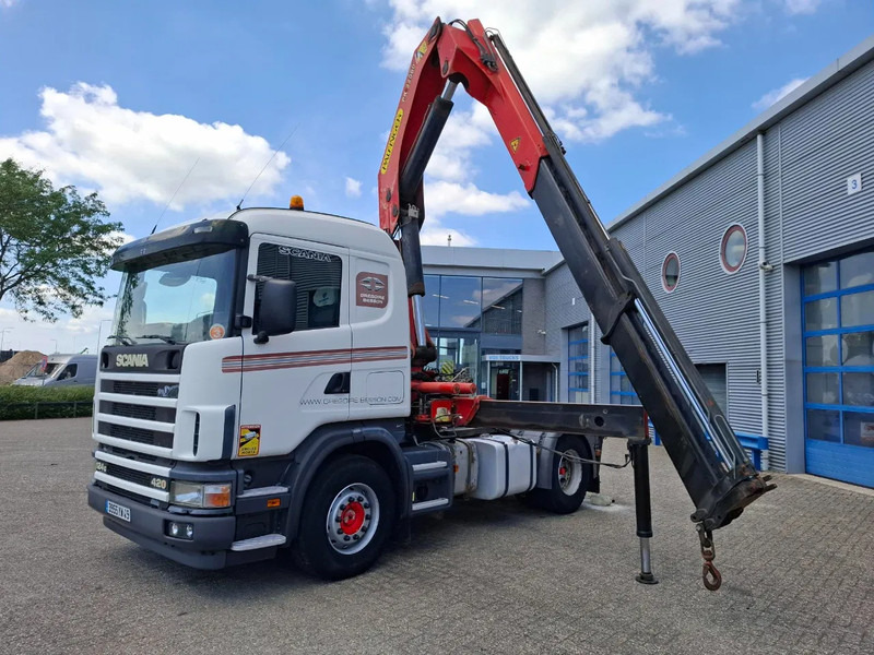Scania 124 420, Año 2004, PALFINGER PK32080