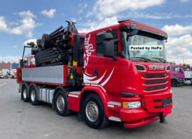 Scania G450, Año 2016, 77.625 km, 8x4