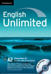 English Unlimited Combos Elementary B Combo with DVD-ROMs (2)