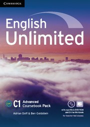 English Unlimited Advanced Coursebook with ePortfolio and Online Workbook Pack