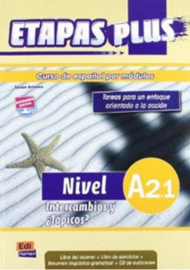 Etapas Plus A2.1. Intercambios y ¿Tópicos? - Libro del alumno/Ejercicios + CD 