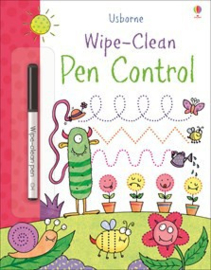Wipe-clean pen control