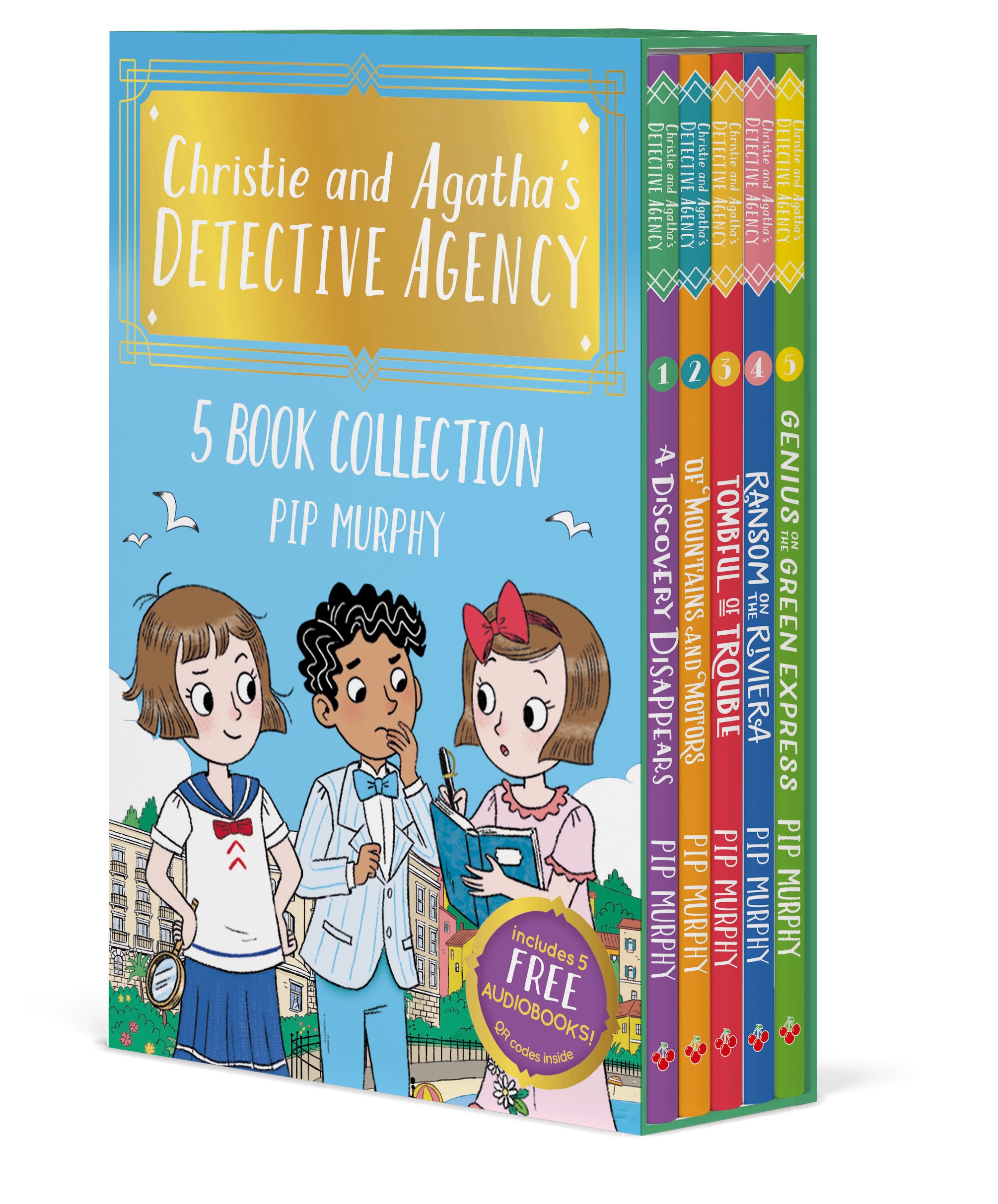 Christie and Agatha's Detective Agency - 5 Books Collection Box Set