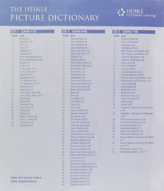 Heinle Picture Dictionary (adult) Audio Cd (x6)