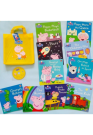 Peppa Pig Collection 10 Books Set in a Yellow Bag