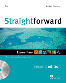 Straightforward 2nd Edition Elementary Level  Workbook & Audio CD with Key