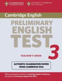 Cambridge Preliminary English Test 3 Teacher's Book