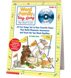 Word Family Sing-Along Flip Chart  CD