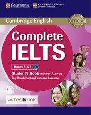 Complete IELTS Bands5-6.5B2 Student's Book without answers with CD-ROM with Testbank