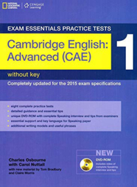 Exam Essentials: Cambridge Advanced Practice Test 1 without Key + Dvd-rom