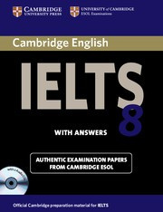 Cambridge IELTS 8 Student’s Book Pack(Student's Book with answers and Audio CDs (2))