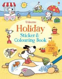 Holiday sticker and colouring book