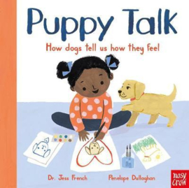 Puppy Talk : How dogs tell us how they feel (Board book)