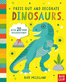 Press Out and Decorate: Dinosaurs (Novelty Book)