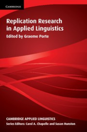 Replication Research in Applied Linguistics Paperback