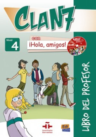 Clan 7 con ¡Hola, amigos! 4 - Libro del profesor