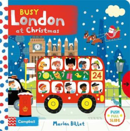 Busy London at Christmas Board Book (Marion Billet)