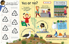 Lift-the-Flap Questions and Answers About Plastic