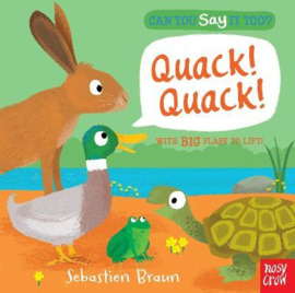 Can You Say It Too? Quack! Quack! (Sebastien Braun) Novelty Book