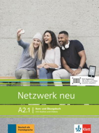 Netzwerk neu A2.1 Studentenboek en Oefenboek met Audios en Videos