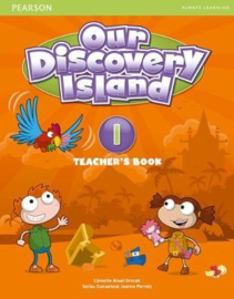 Our Discovery Island Level 1 Docentenboek met code voor leerlingvolgsysteem online spel (Engelstalig)