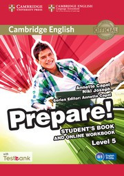 Cambridge English Prepare! Level5 Student's Book and Online Workbook with Testbank