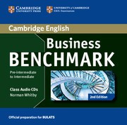 Business Benchmark Second edition Pre-intermediate-Intermediate BULATS Class Audio CDs (2)