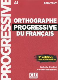 Orthographe progressive du français - Niveau débutant - Livre + CD - 2ème édition - Nouvelle couverture