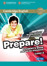 Cambridge English Prepare! Level3 Student's Book and Online Workbook