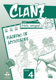 Clan 7 con ¡Hola, amigos! 4 - Cuaderno de actividades