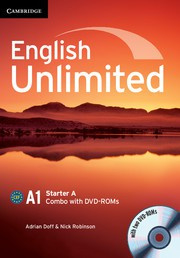 English Unlimited Combos Starter A Combo with DVD-ROMs (2)