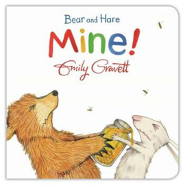 Bear and Hare: Mine! Board Book (Emily Gravett)
