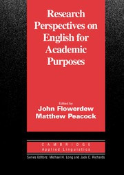 Research Perspectives on English for Academic Purposes Paperback