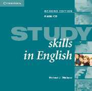 Study Skills in English Second edition Audio CD