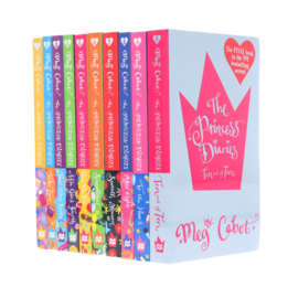The Princess Diaries by Meg Cabot 10 Books Collection Set