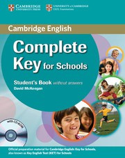 Complete Key for Schools Student's Pack