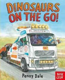 Dinosaurs on the Go! (Penny Dale, Penny Dale) Board Book Slipcase