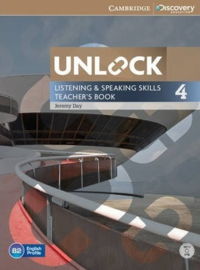 Unlock Level 4 Listening and Speaking Skills Teacher's Book with DVD