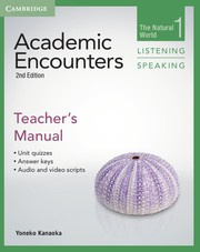 Academic Encounters Second edition Level 1 Teacher's Manual Listening and Speaking