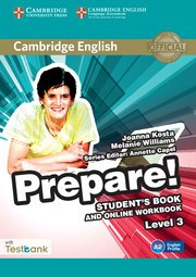 Cambridge English Prepare! Level3 Student's Book and Online Workbook with Testbank