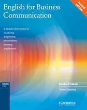 English for Business Communication Second edition Student's Book