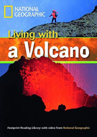 Footprint Reading Library 1300: Living With A Volcano with Multi-rom (x1)
